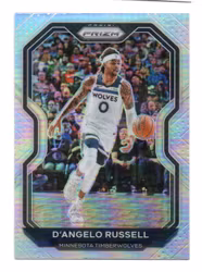 2020-21 Panini Prizm Prizms Silver #95 D'Angelo Russell (15-X328-NBATIMBERWOLVES)