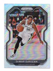 2020-21 Panini Prizm Prizms Silver #210 DeMar DeRozan (20-X329-NBASPURS)