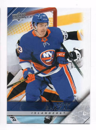 2020-21 Upper Deck '05-06 Upper Deck Tribute #T43 Mathew Barzal (10-X304-ISLANDERS)