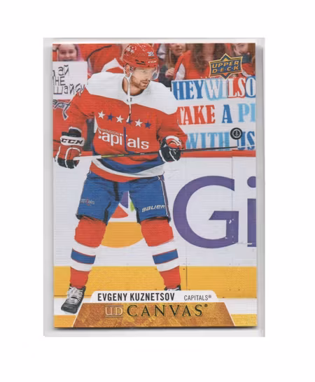 2020-21 Upper Deck Canvas #C84 Evgeny Kuznetsov (10-X199-CAPITALS)