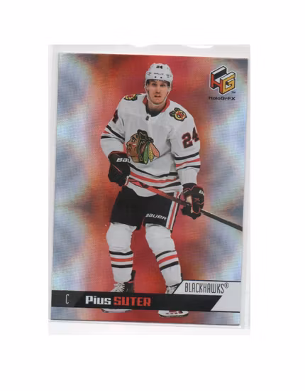 2020-21 Upper Deck HoloGrFx Rookies #HG8 Pius Suter (25-X222-BLACKHAWKS)