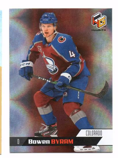 2020-21 Upper Deck HoloGrFx Rookies #HG20 Bowen Byram (20-X304-AVALANCHE)