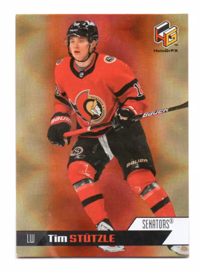 2020-21 Upper Deck HoloGrFx Rookies Gold #HG3 Tim Stutzle (40-X305-SENATORS)