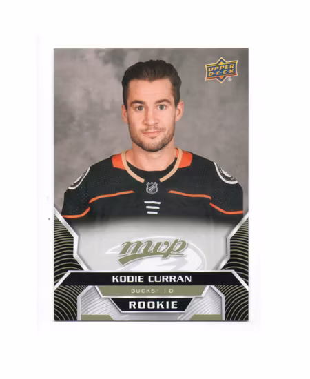 2020-21 Upper Deck MVP #282 Kodie Curran RC (15-X261-DUCKS)