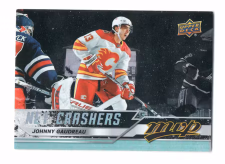 2020-21 Upper Deck MVP Net Crashers #NC5 Johnny Gaudreau (10-X299-FLAMES)