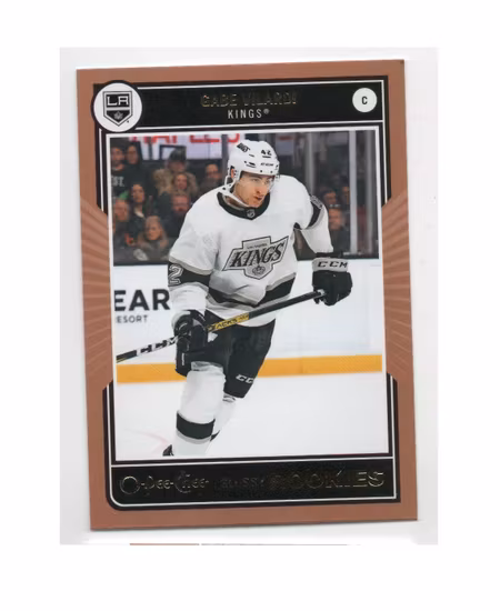2020-21 Upper Deck OPC Glossy Rookies Gold #R1 Gabe Vilardi (50-X16-NHLKINGS)