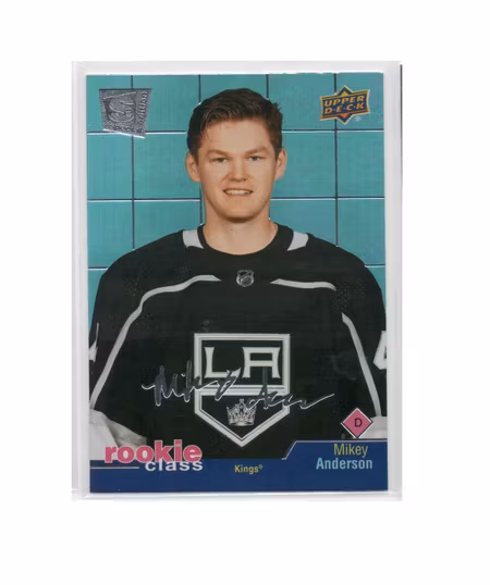 2020-21 Upper Deck Rookie Class SE #RC7 Mikey Anderson (25-X222-NHLKINGS)