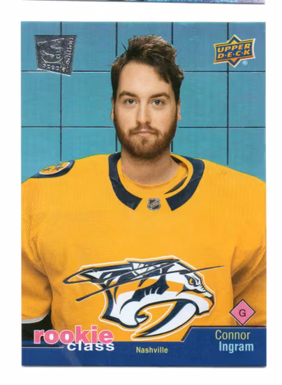 2020-21 Upper Deck Rookie Class SE #RC33 Connor Ingram (10-X304-PREDATORS)
