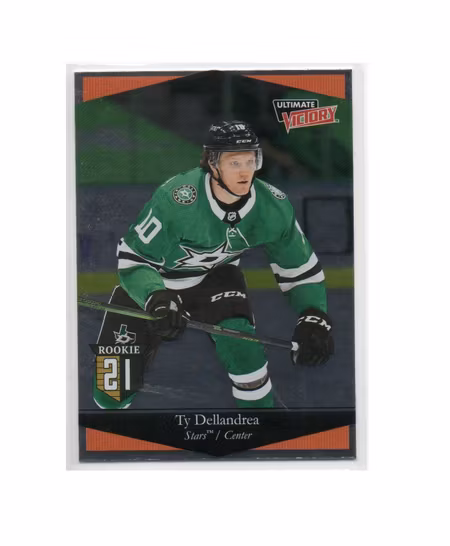 2020-21 Upper Deck Ultimate Victory #UV24 Ty Dellandrea (20-X222-NHLSTARS)