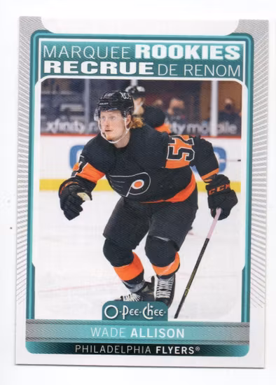 2021-22 O-Pee-Chee #514 Wade Allison RC (10-X302-FLYERS)