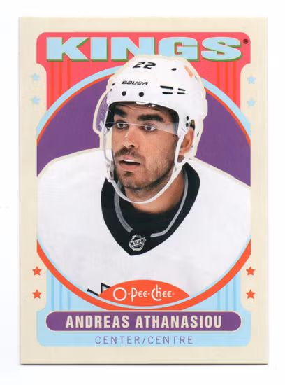 2021-22 O-Pee-Chee Retro #69 Andreas Athanasiou (10-X306-NHLKINGS)