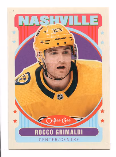 2021-22 O-Pee-Chee Retro #178 Rocco Grimaldi (10-X305-PREDATORS)