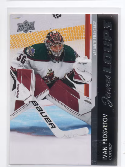 2021-22 Upper Deck French #484 Ivan Prosvetov (60-X317-COYOTES)