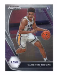 2021-22 Panini Prizm Draft Picks #18 Cameron Thomas (10-X337-NBANETS)