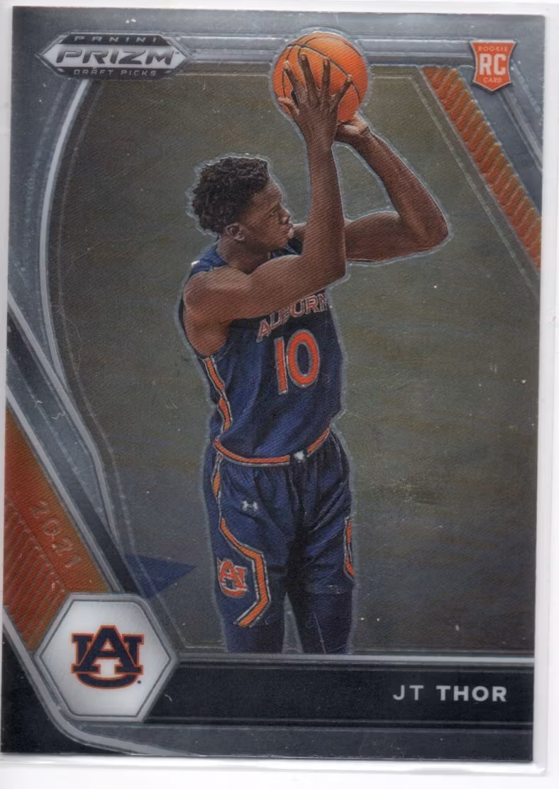 2021-22 Panini Prizm Draft Picks #28 JT Thor (10-X337-NBAHORNETS)