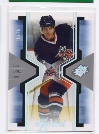 2006-07 SPx SPxcitement Spectrum #X28 Gilbert Brule (30-X338-BLUEJACKETS)