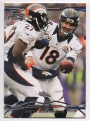2013 Topps Prime #18 Peyton Manning (10-X341-NFLBRONCOS)