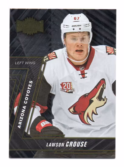 2016-17 Fleer Showcase Metal Universe #MU39 Lawson Crouse (10-X339-COYOTES)