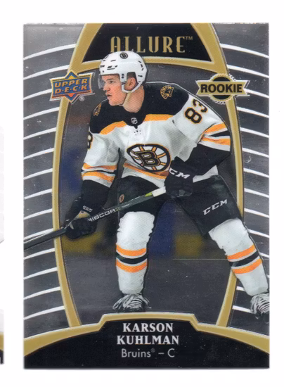 2019-20 Upper Deck Allure #65 Karson Kuhlman RC (10-X341-BRUINS)