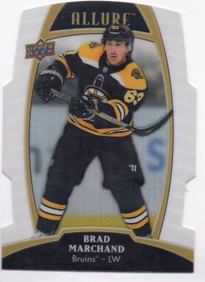 2019-20 Upper Deck Allure White Rainbow #14 Brad Marchand (20-X341-BRUINS)