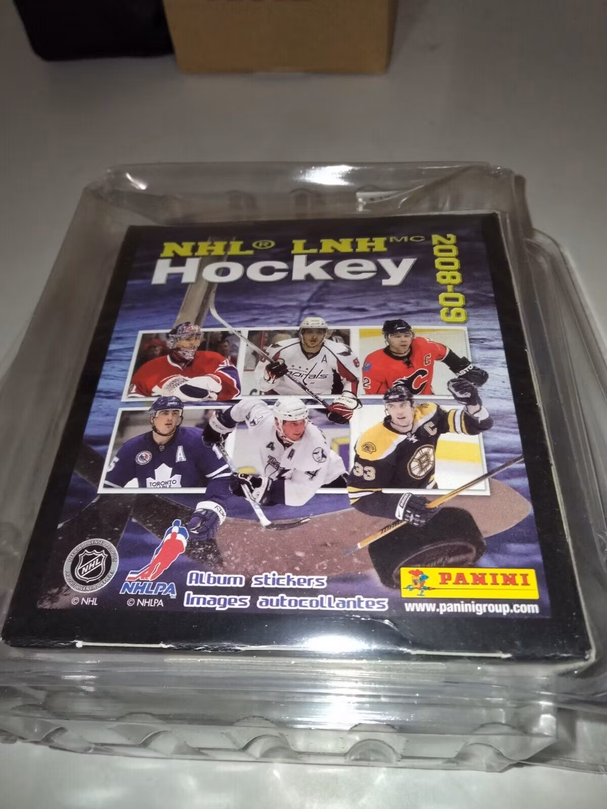 2008-09 Panini Stickers (Hel box á 50 packs)