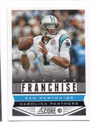 2013 Score #303 Cam Newton FF (5-X107-NFLPANTHERS)