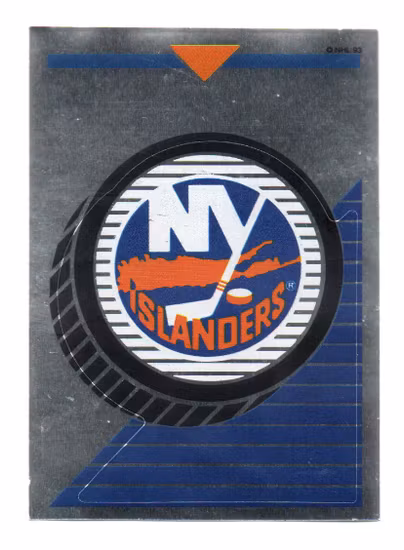 1993-94 Panini Stickers #56 Islanders Logo (5-X241-ISLANDERS)