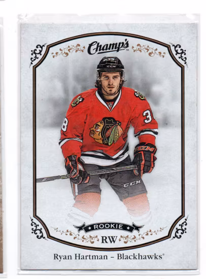 2015-16 Upper Deck Champ's #156 Ryan Hartman RC (20-X227-BLACKHAWKS)