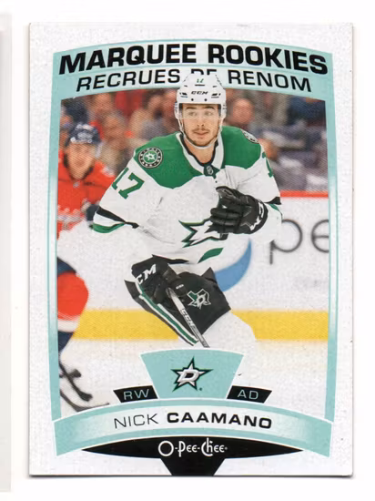2019-20 O-Pee-Chee #639 Nick Caamano RC (10-X250-NHLSTARS)