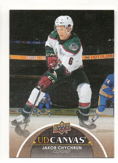 2021-22 Upper Deck Canvas #C125 Jakob Chychrun (10-X241-COYOTES)
