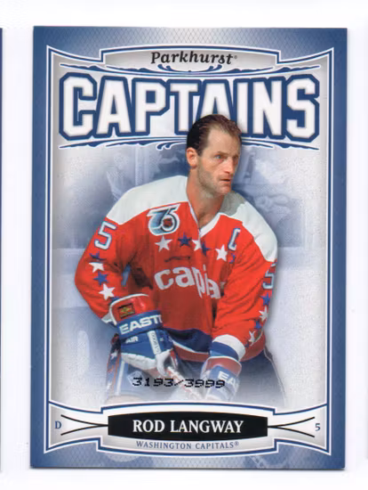 2006-07 Parkhurst #215 Rod Langway (15-X275-CAPITALS)