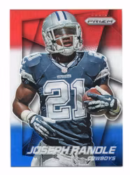 2014 Panini Prizm Prizms Red White and Blue #11 Joseph Randle (25-X264-NFLCOWBOYS)
