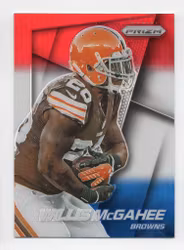 2014 Panini Prizm Prizms Red White and Blue #158 Willis McGahee (25-X256-NFLBROWNS)