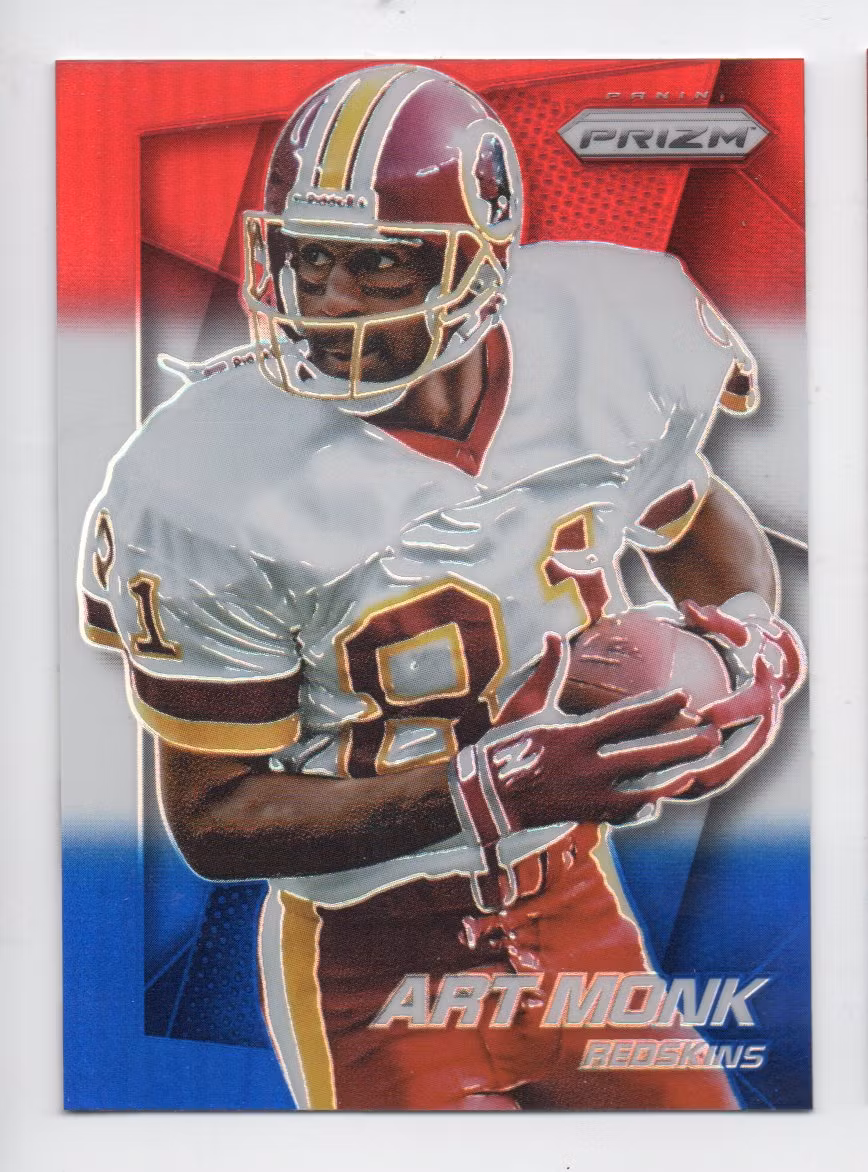 2014 Panini Prizm Prizms Red White and Blue #165 Art Monk (30-X257-NFLREDSKINS)
