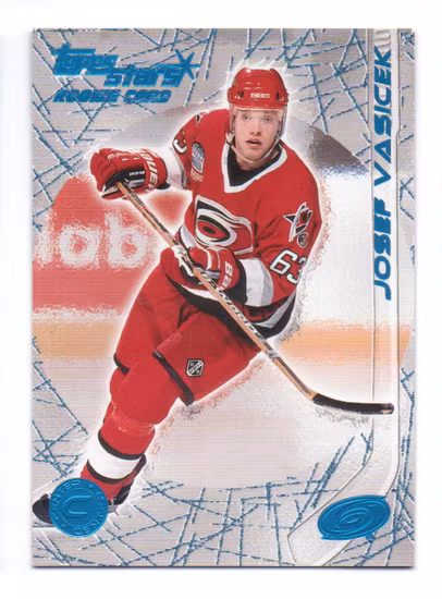 2000-01 Topps Stars Blue #114 Josef Vasicek (30-X343-HURRICANES)