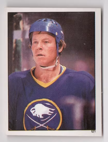 1982-83 Topps Stickers #121 John Van Boxmeer (5-X346-SABRES)