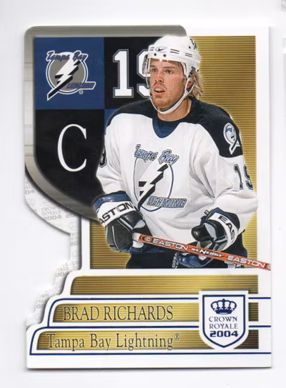 2003-04 Crown Royale Blue #90 Brad Richards (20-X346-LIGHTNING)