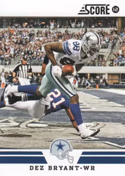 2012 Score #90 Dez Bryant (5-X344-NFLCOWBOYS)