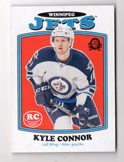 2016-17 O-Pee-Chee Retro #676 Kyle Connor (40-X345-NHLJETS)