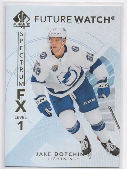 2017-18 SP Authentic Spectrum FX #S57 Jake Dotchin FW (15-X349-LIGHTNING)