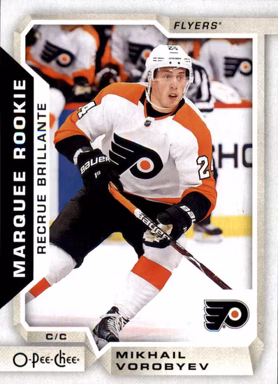 2018-19 O-Pee-Chee #645 Mikhail Vorobyev RC (10-X344-FLYERS)