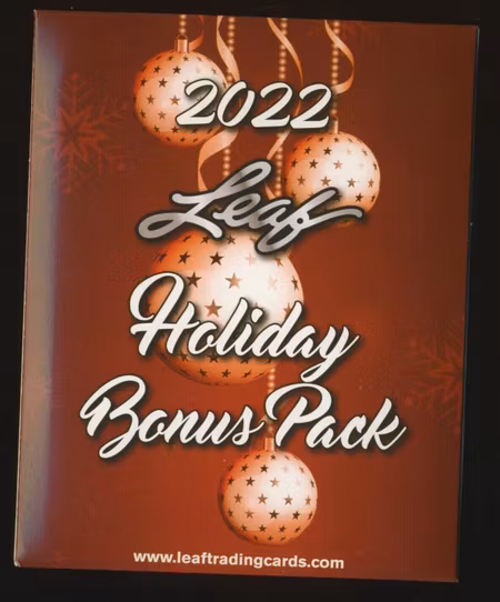 2022 Leaf Holiday Bonus (Hobby Pack)