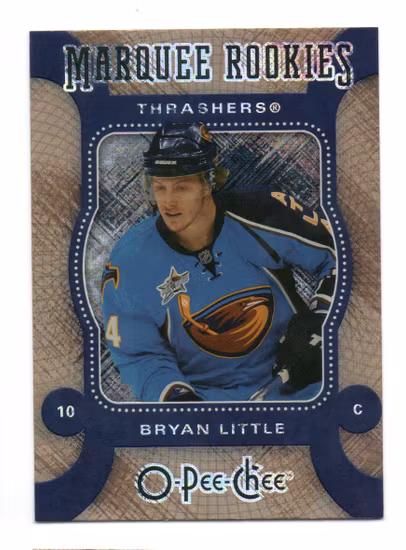 2007-08 O-Pee-Chee Silver #508 Bryan Little (25-X351-THRASHERS)