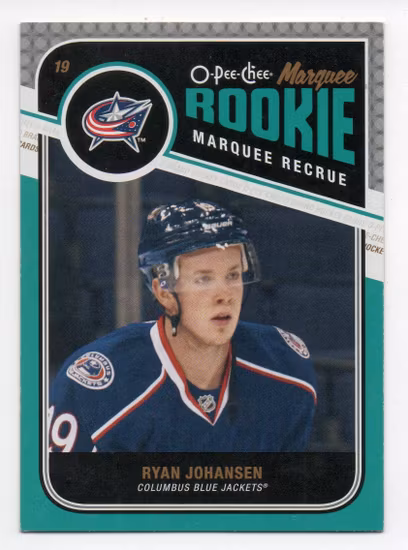 2011-12 O-Pee-Chee #612 Ryan Johansen RC (30-X351-BLUEJACKETS)