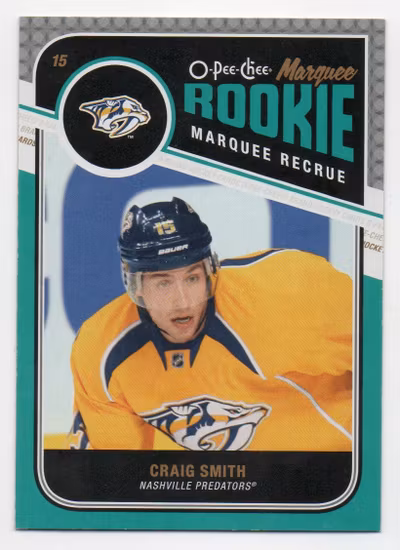 2011-12 O-Pee-Chee #616 Craig Smith RC (12-X351-PREDATORS)