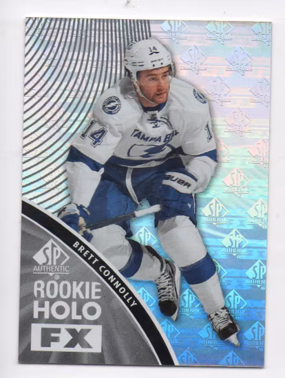 2011-12 SP Authentic Holoview FX #RFX24 Brett Connolly (10-X352-LIGHTNING)