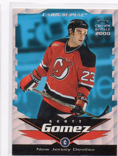 1999-00 Crown Royale Card-Supials #14 Scott Gomez (15-X353-DEVILS)