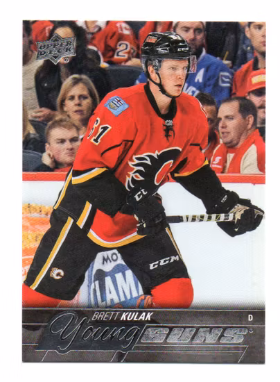 2015-16 Upper Deck #248 Brett Kulak YG RC (15-X344-FLAMES)