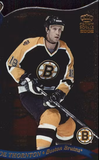 2001-02 Crown Royale #13 Joe Thornton (5-X354-BRUINS)