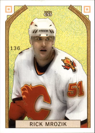 2003-04 Topps C55 #136 Rick Mrozik RC (10-X358-FLAMES)